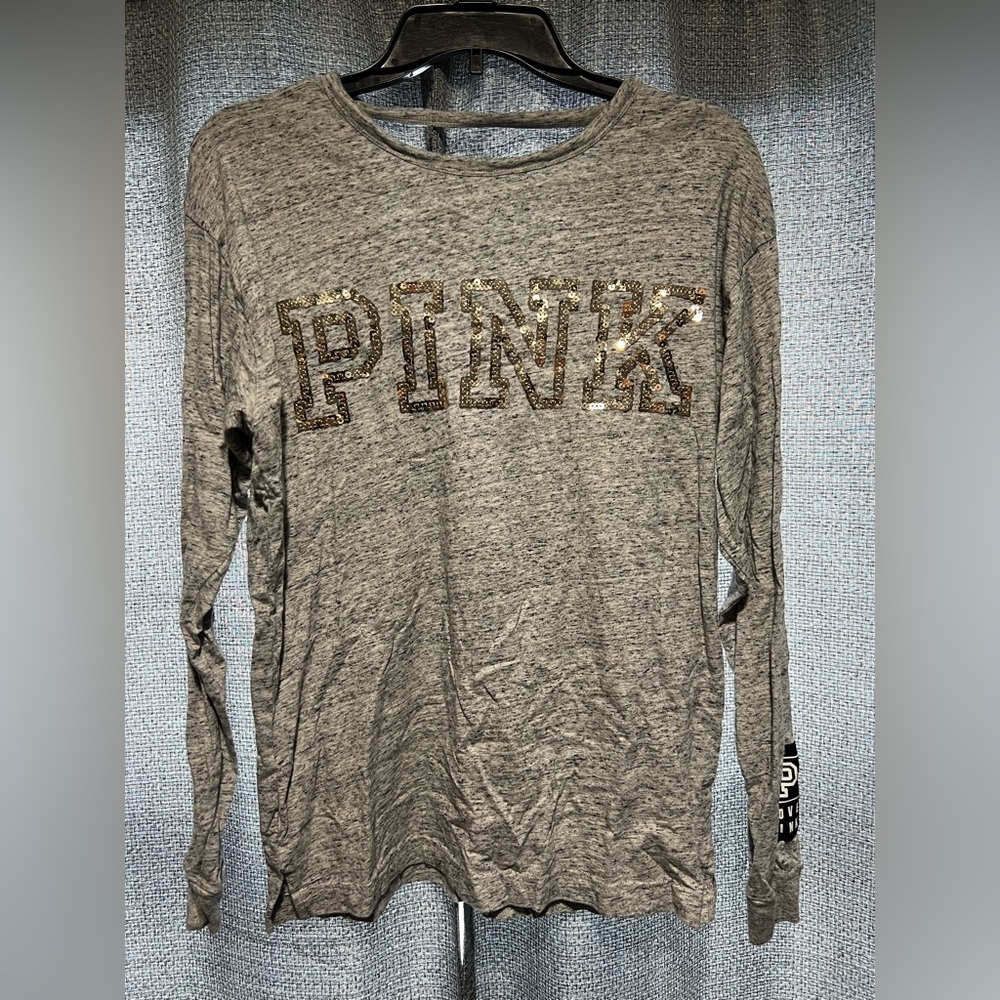 PINK Open Back Shirt Size XS